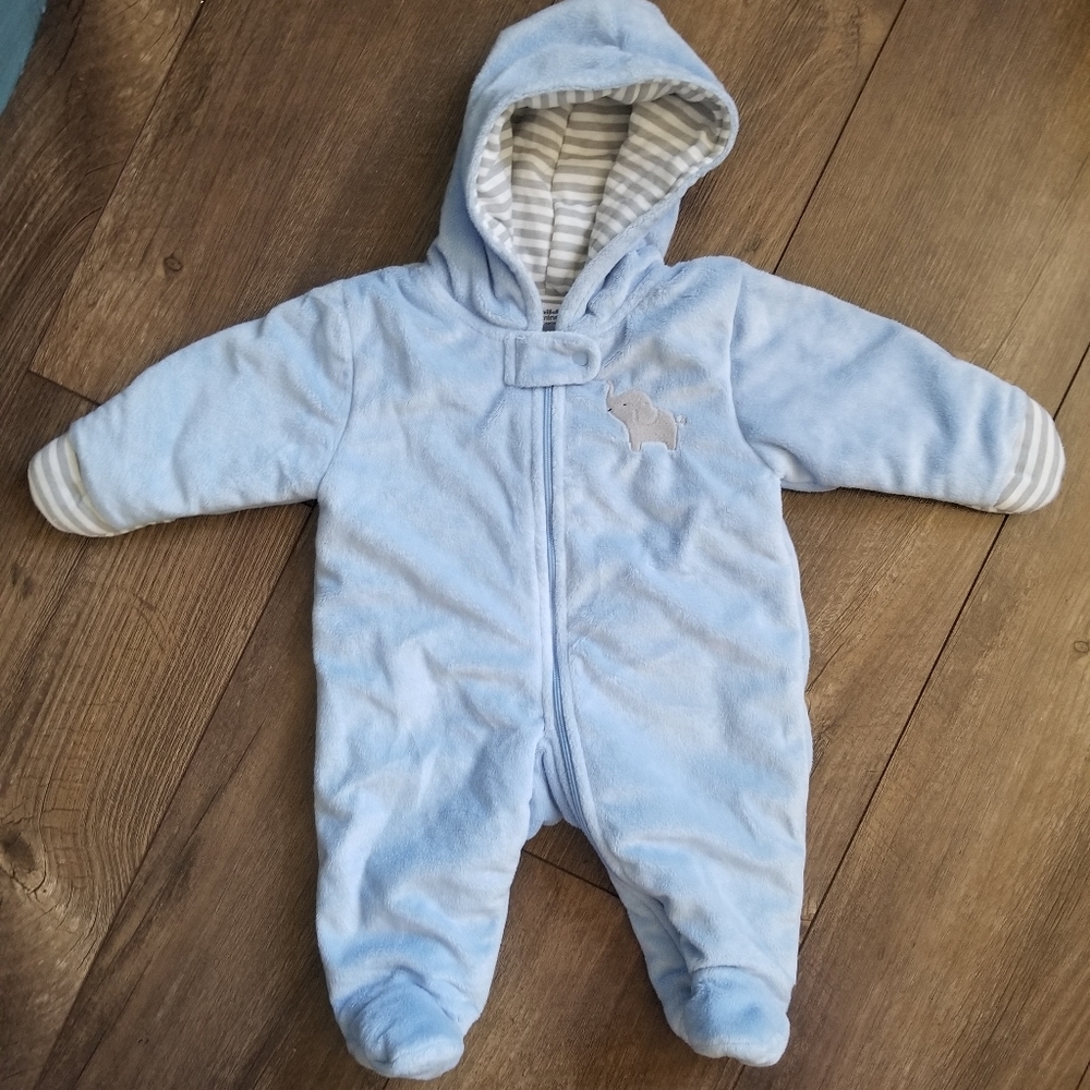 NWOT..CARTER'S CHILD OF MINE BLUE SNOWSUIT